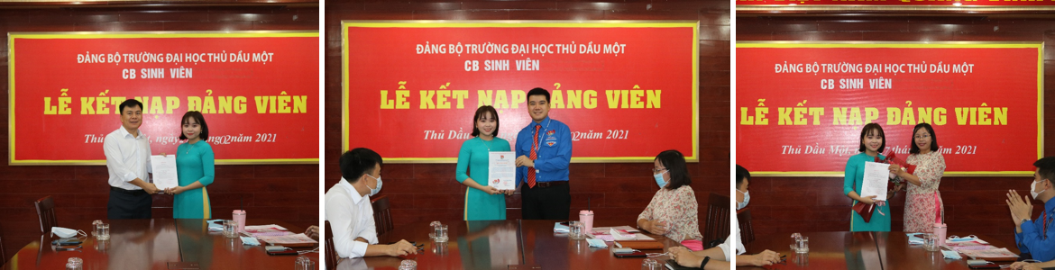 Kết nạp Đảng viên mới - đồng chí Nguyễn Thanh Nga